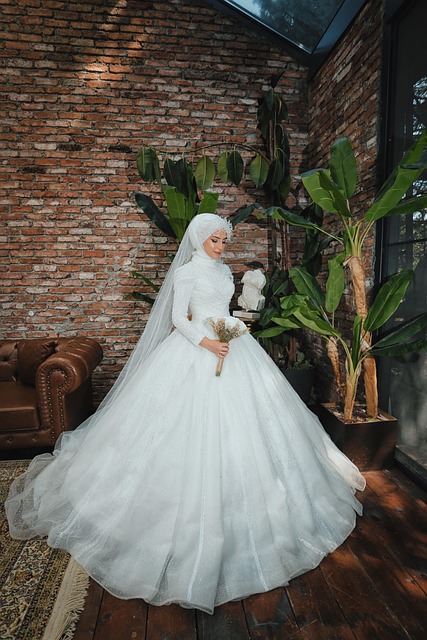 Bridal hijab