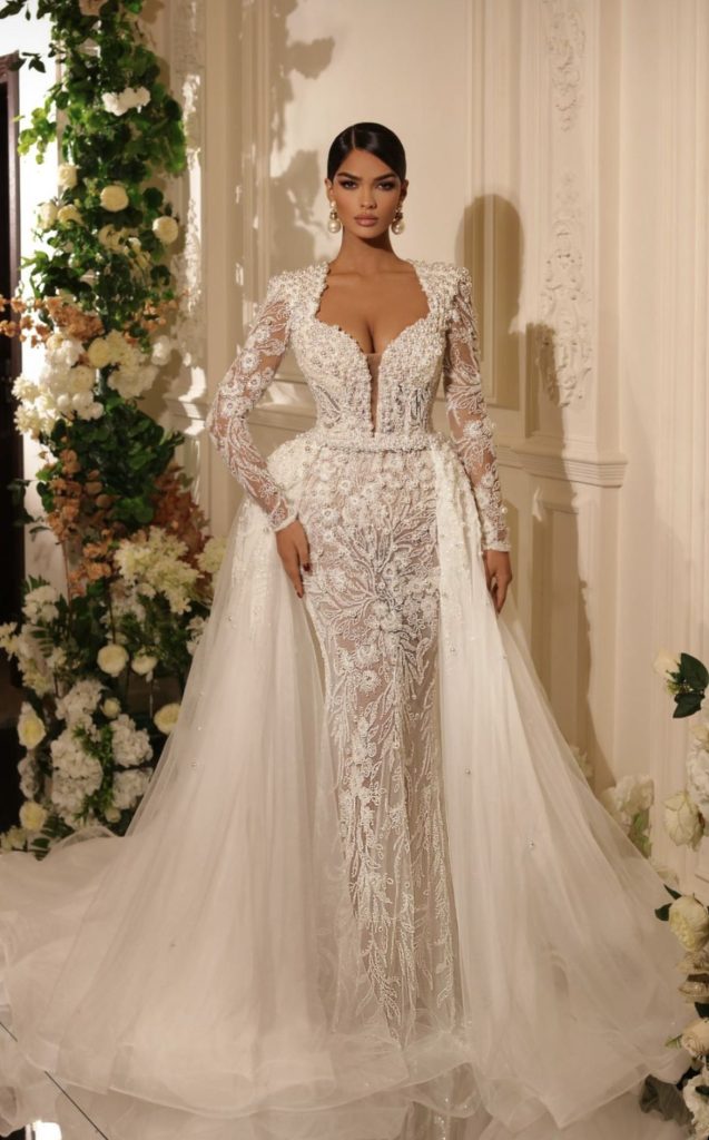 A-line Bridal Gown for Spring