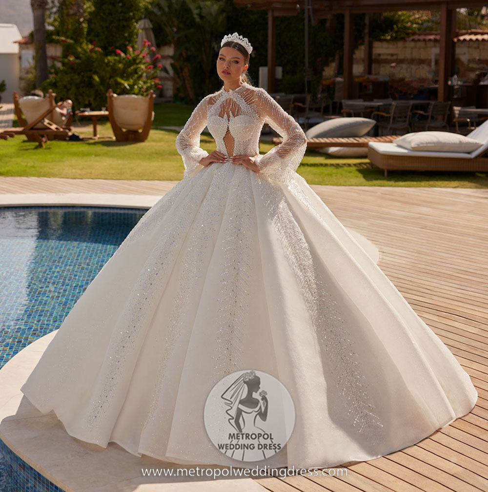 Affordable Wedding Gown with Accessories Turkey