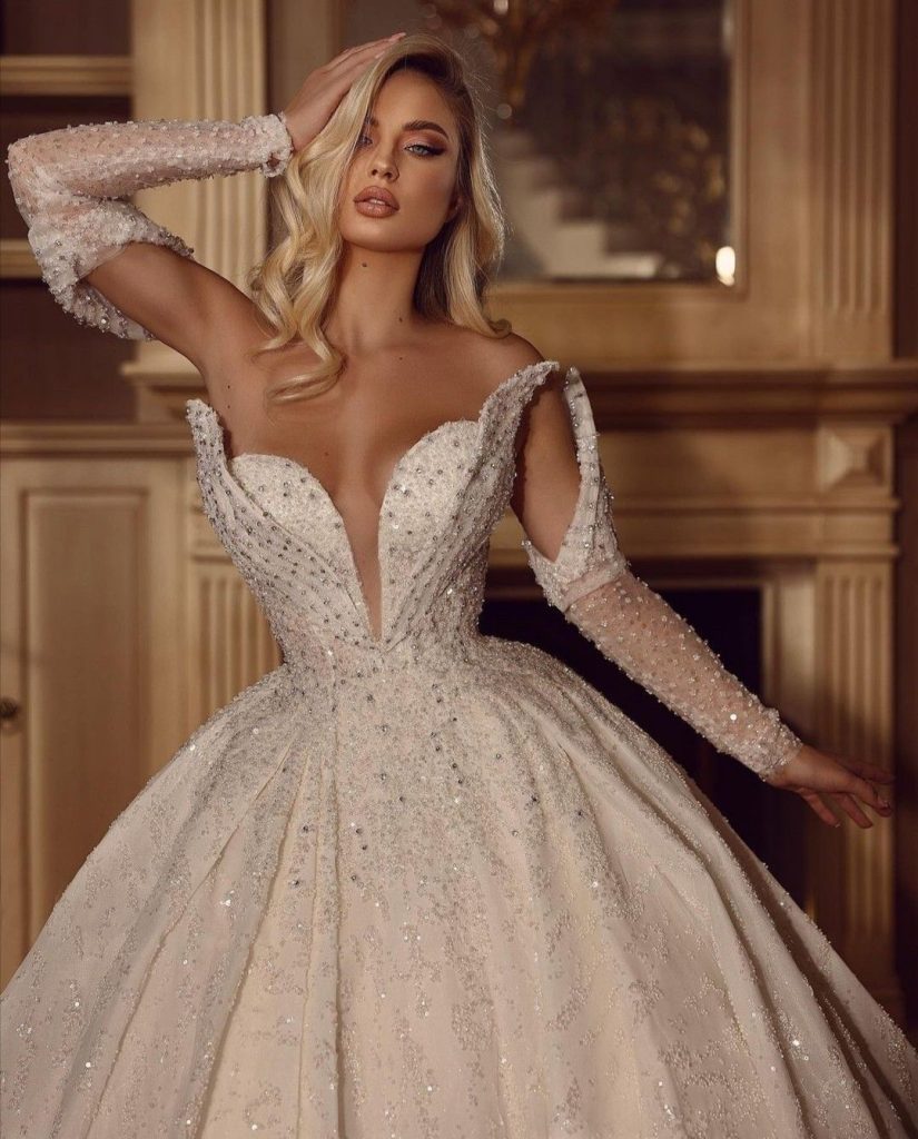 Designer Custom Wedding Dress USA Near Me