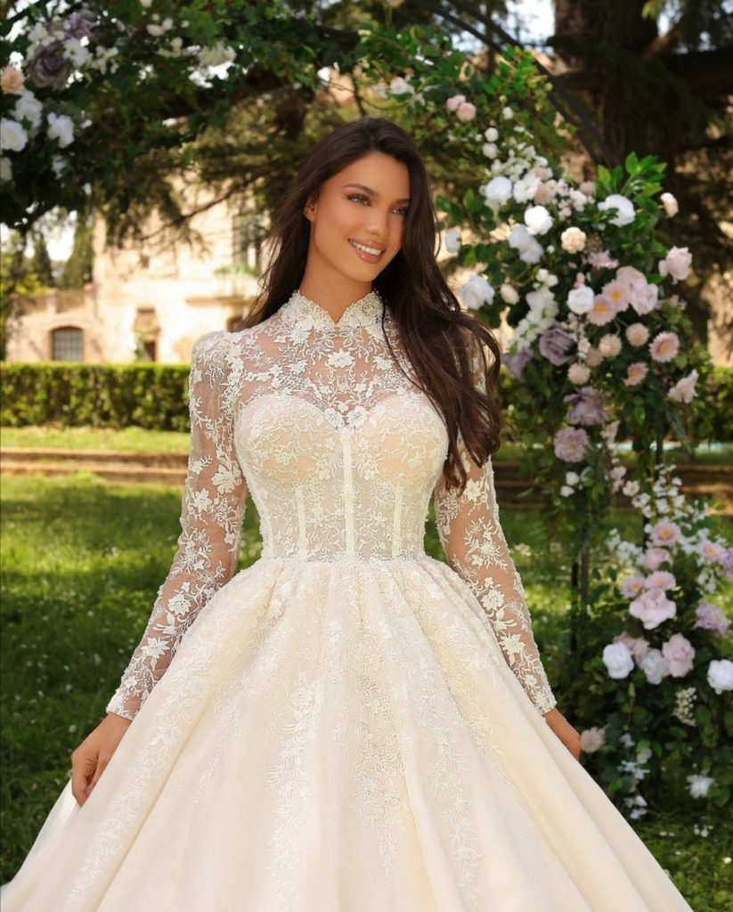 Unique Satin Wedding Dresses