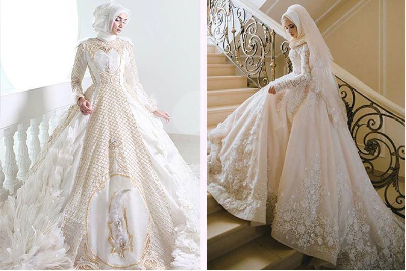 Wholesale Hijab Wedding Dress Manufacturers Best 3