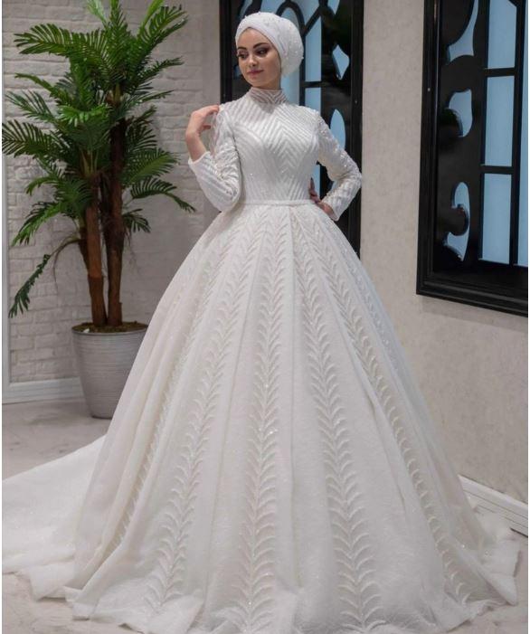 Wholesale Hijab Wedding Dress