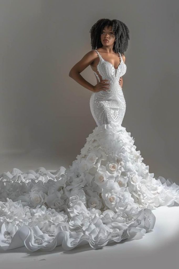 Unique Designs Handmade Turkish Custom Bridal Dress Supplier