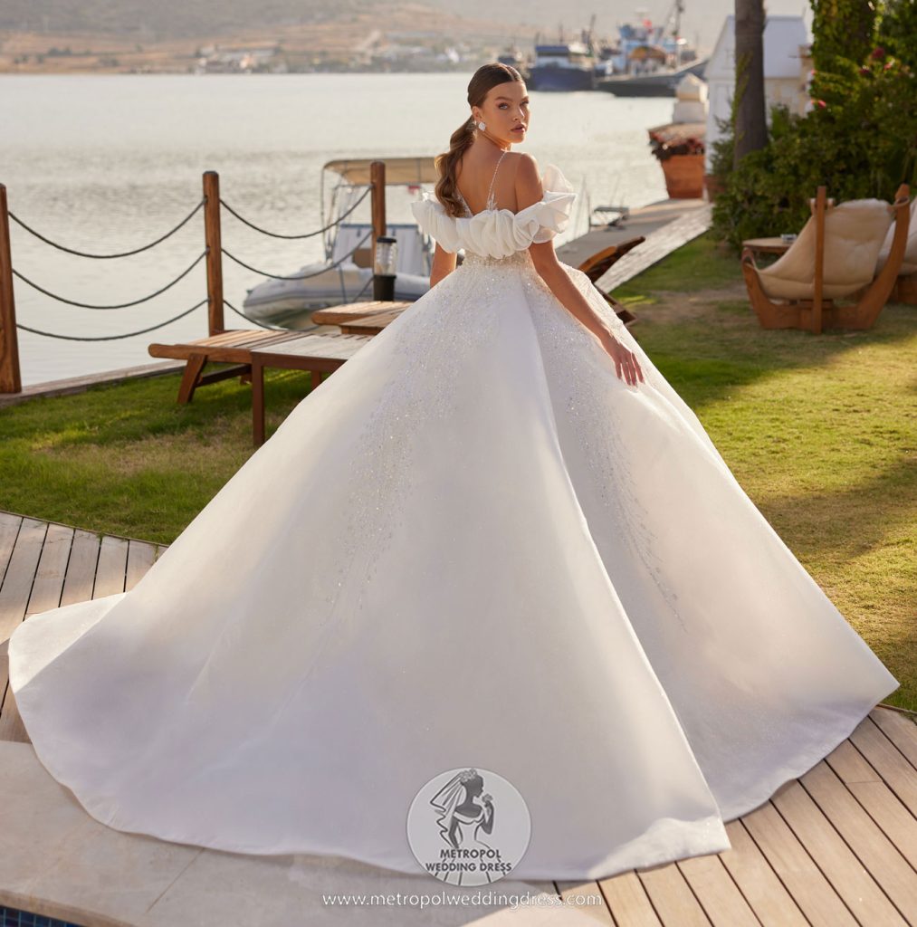 Wedding Dress Custom Made in Turkey and Shipped to the UK