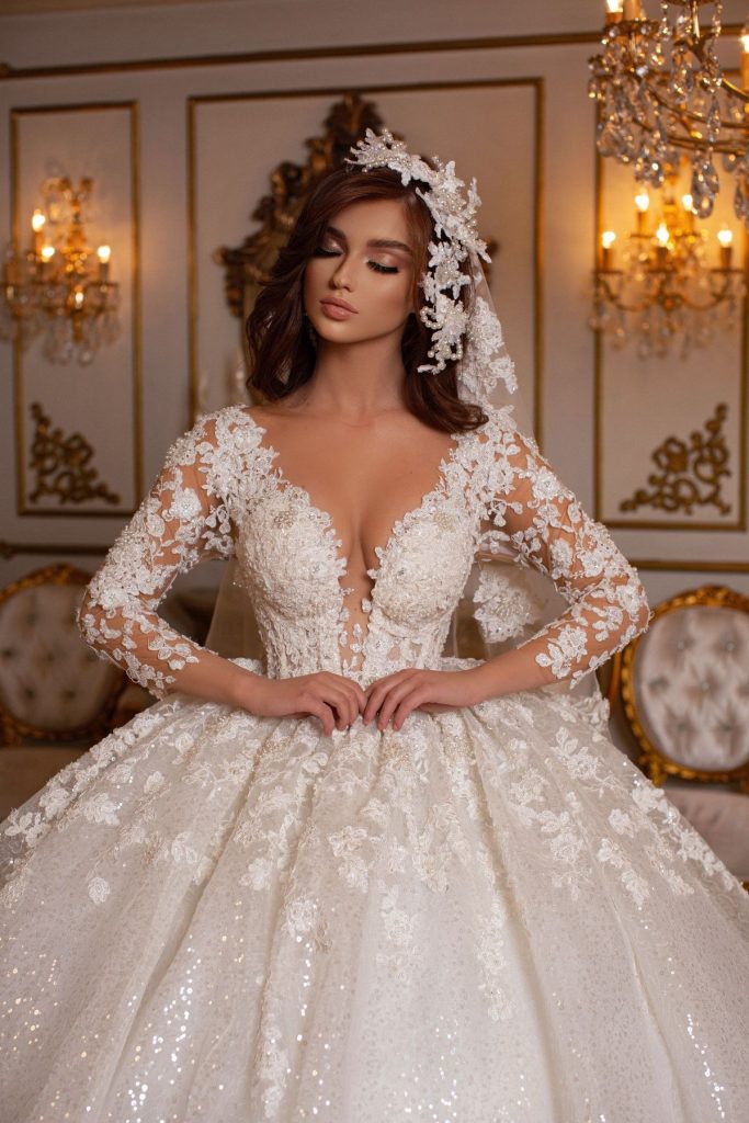 Importation de robes de mariée de luxe de Turquie vers Paris 2 robes de mariee de luxe de Turquie