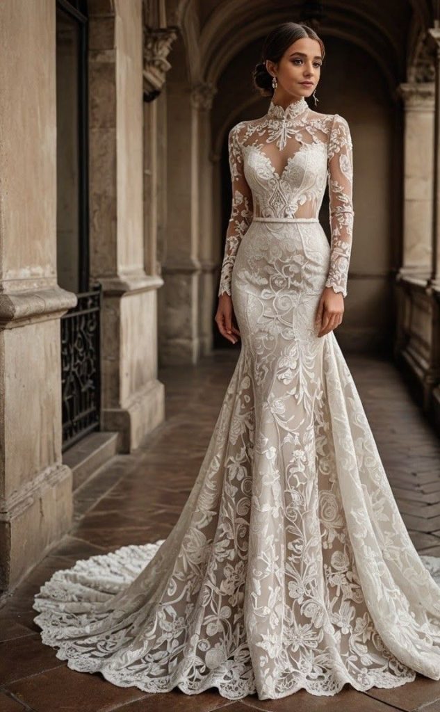Brautkleid nach Vorlage nähen lassen