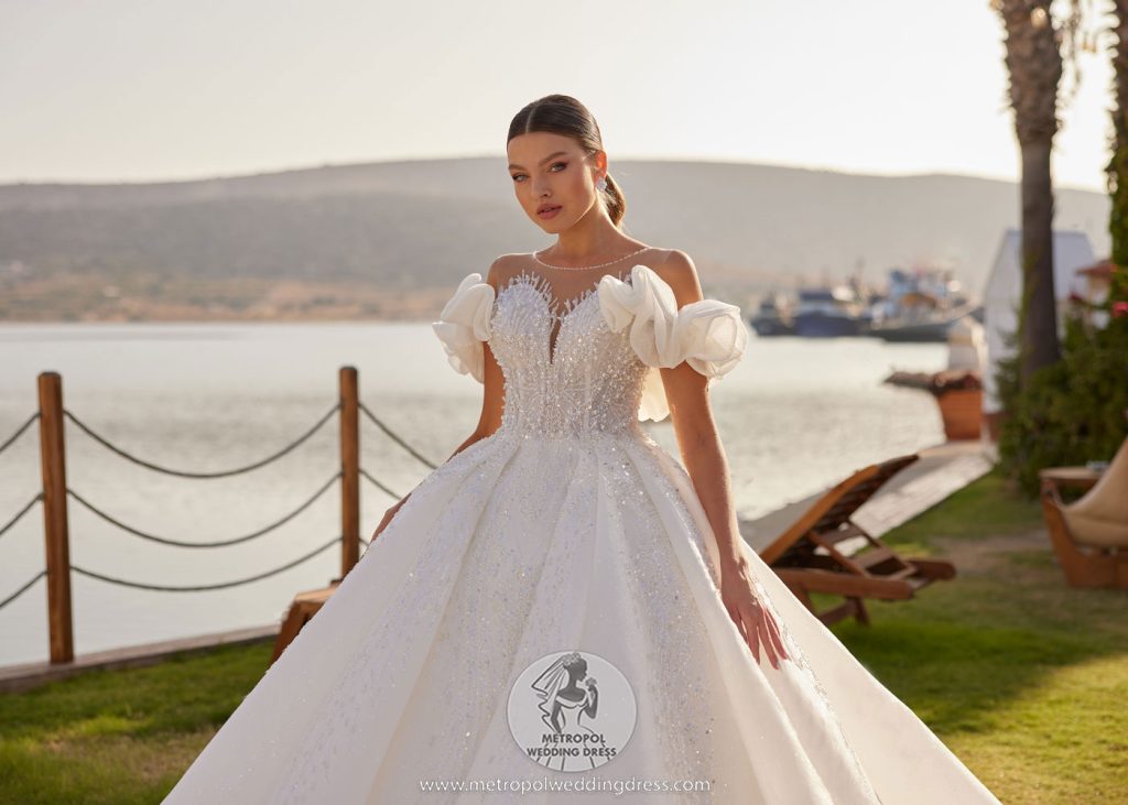 Robe de Mariée Princesse Volumineuse 2 robe de mariee princesse volumineuse unique