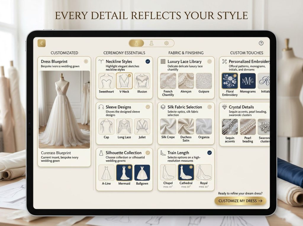 Made to Measure Wedding Dresses