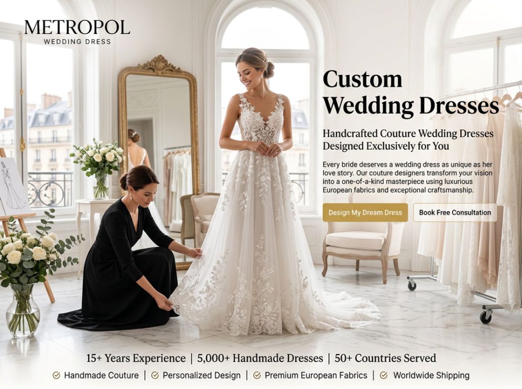 Custom Made Wedding Dresses