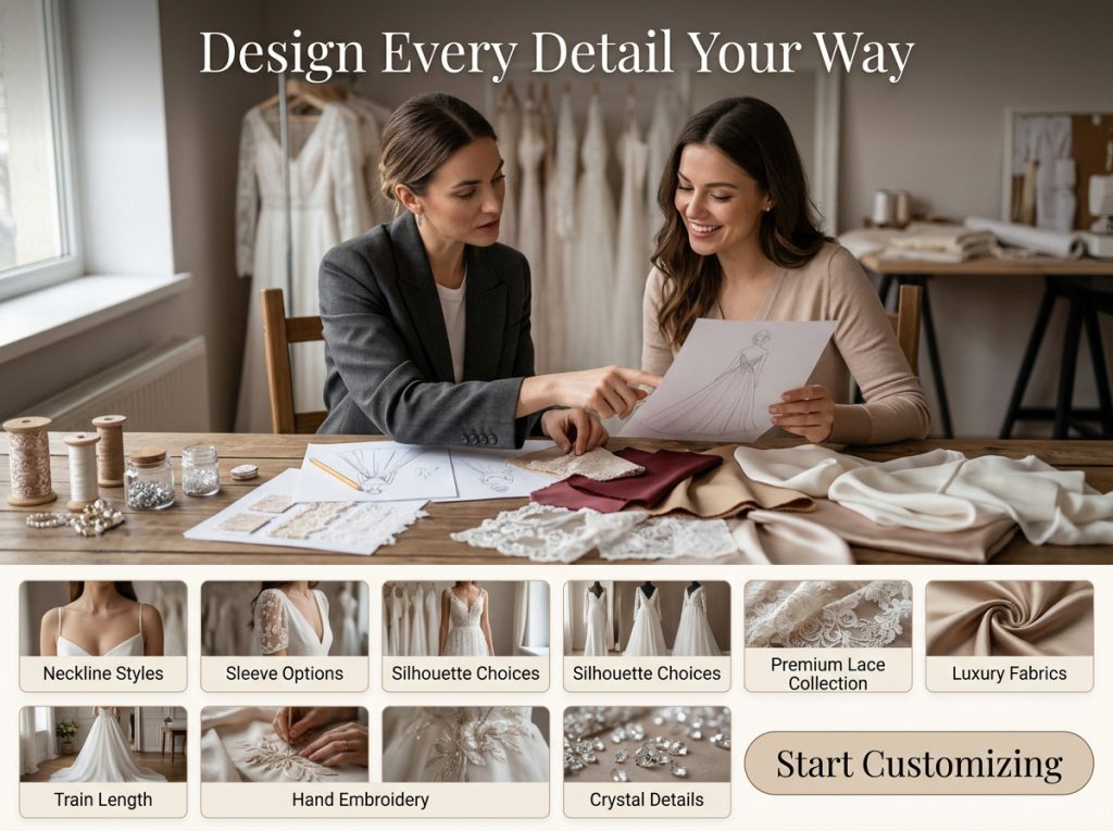 Custom Wedding Dresses UK 8 Personalized Wedding Dresses UK