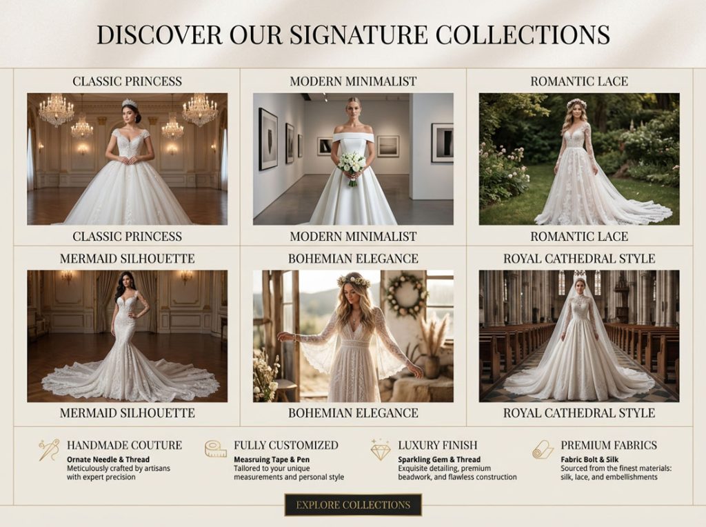 Custom Bridal Gowns