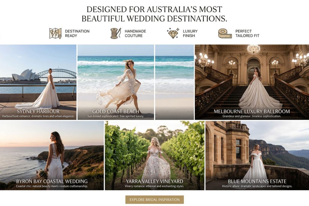 Custom Wedding Dresses Australia 7 Bespoke Bridal Gowns Australia
