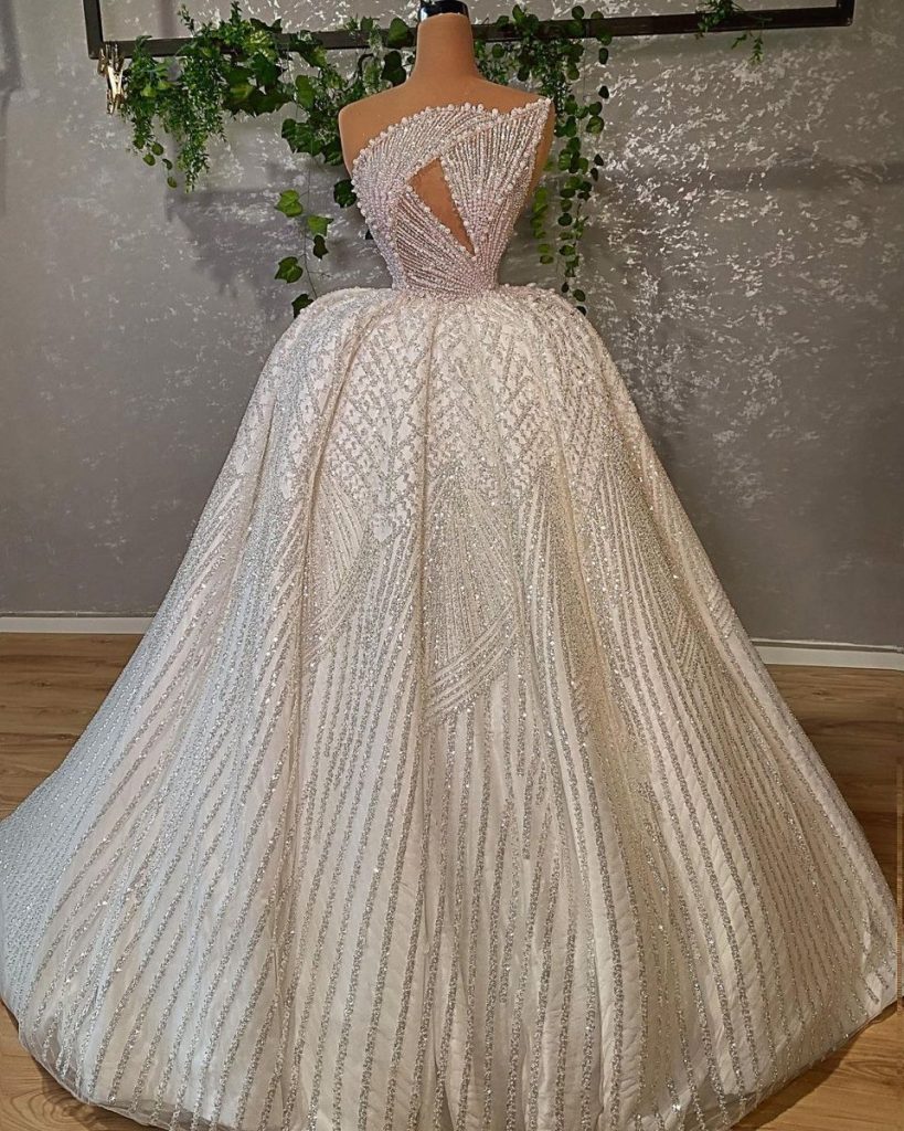 A Linie Prinzessin oder Fit and Flare Welcher Brautkleid
