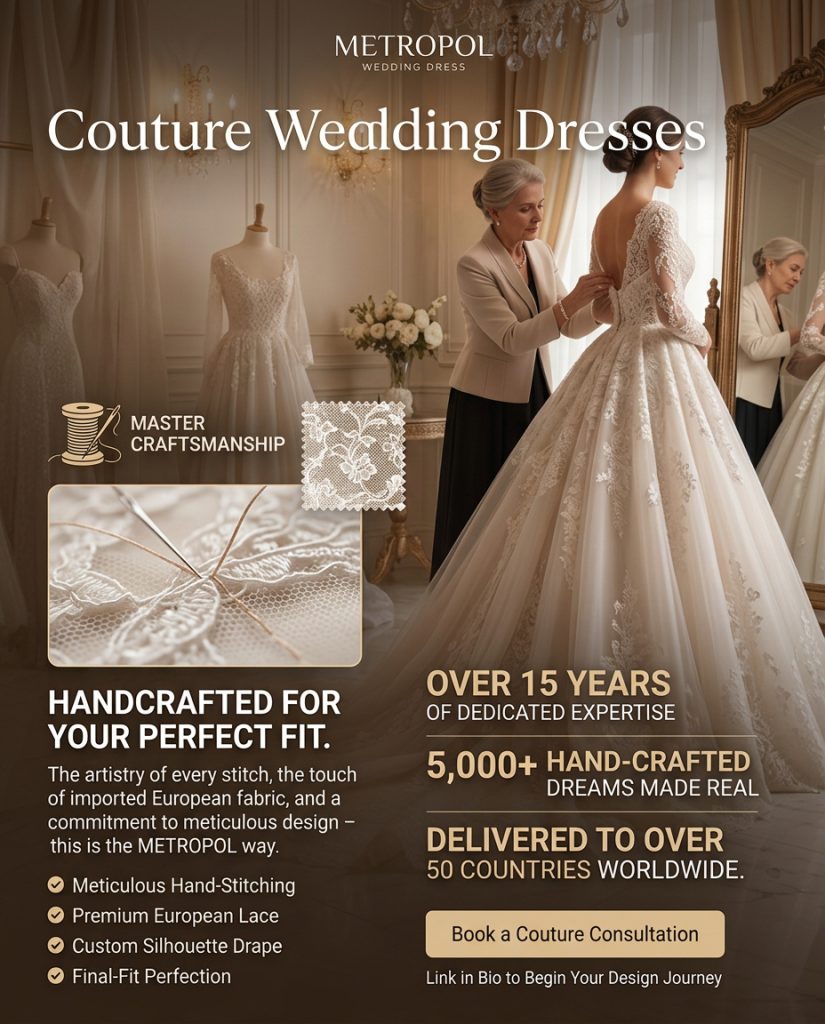 Bespoke Wedding Dress Dubai