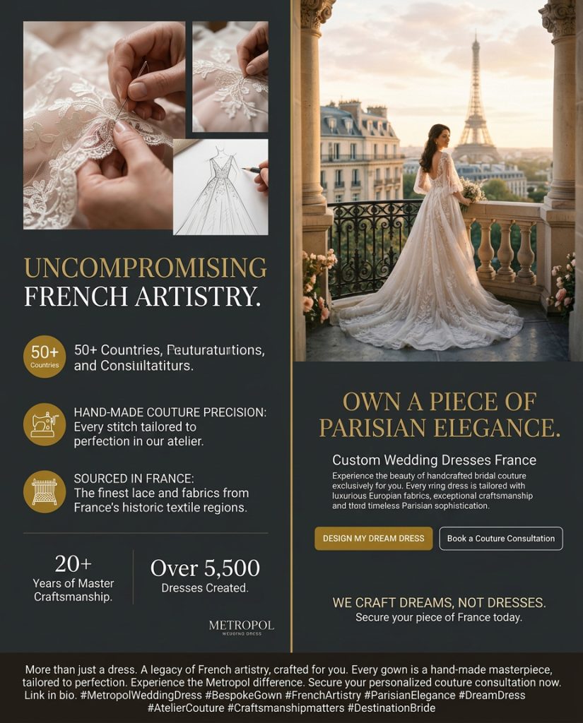 Modern Minimalist Wedding Dress
