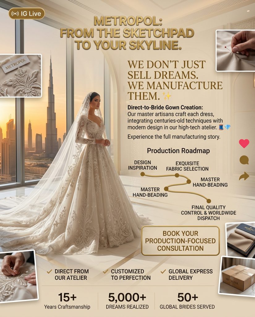 Unique Handmade Bridal Gowns