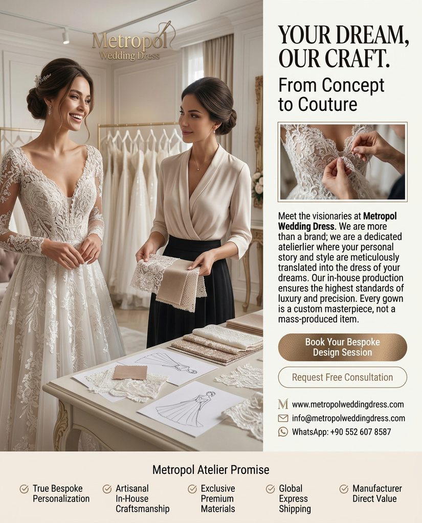 trendy custom bridal gowns Netherlands