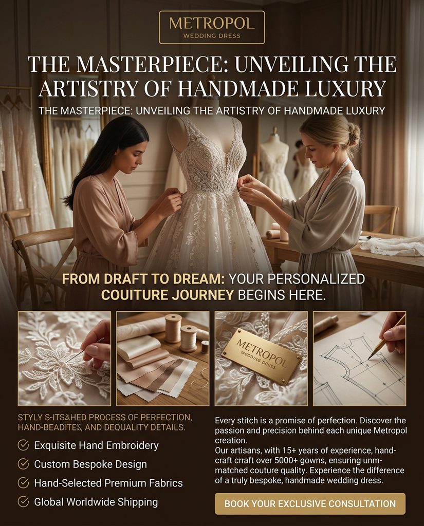 wholesale handmade custom wedding dresses for Australian bridal boutiques