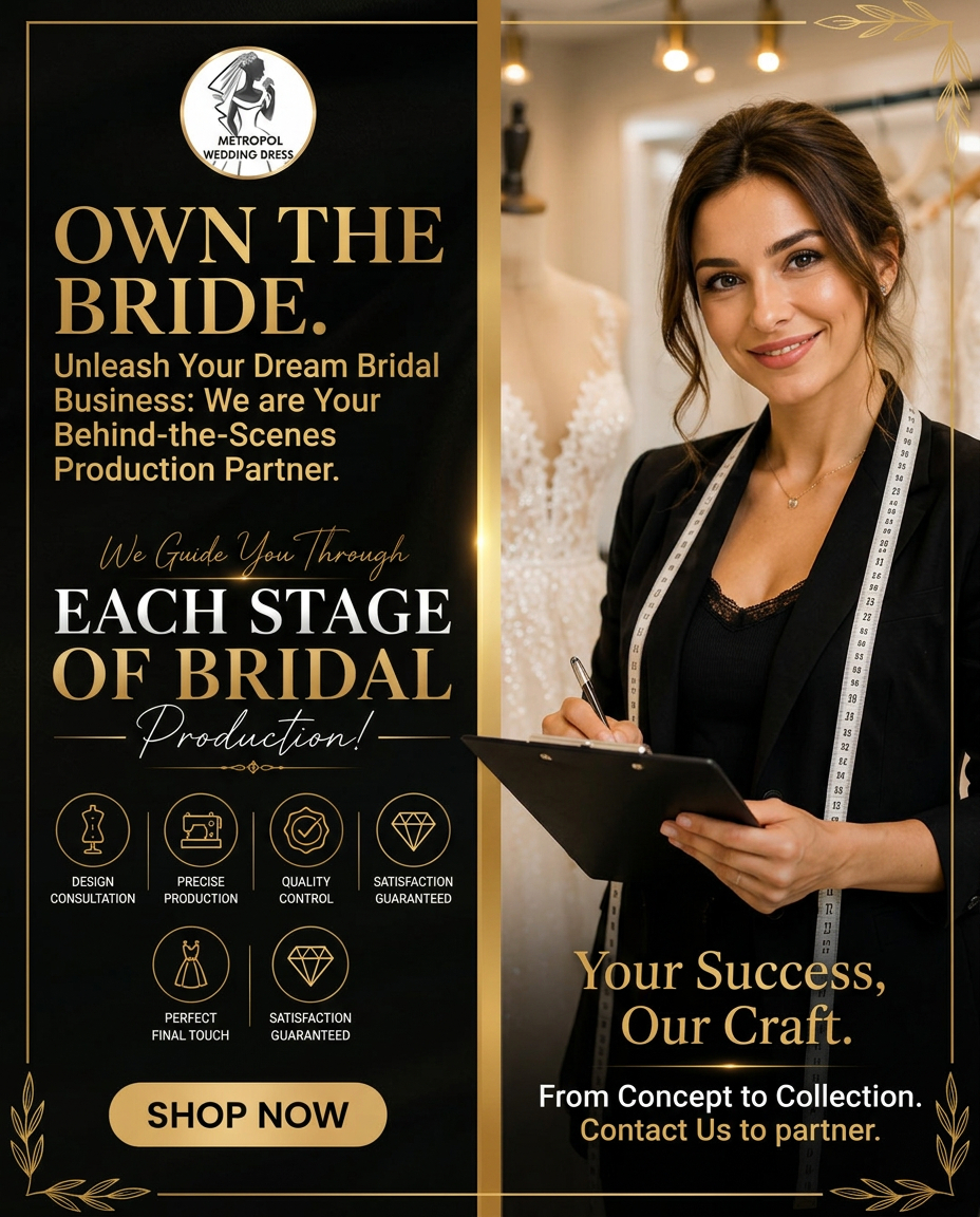 Made to Measure Long Sleeve Wedding Dresses for Every Season 3 Bespoke Long Sleeve Bridal Gowns