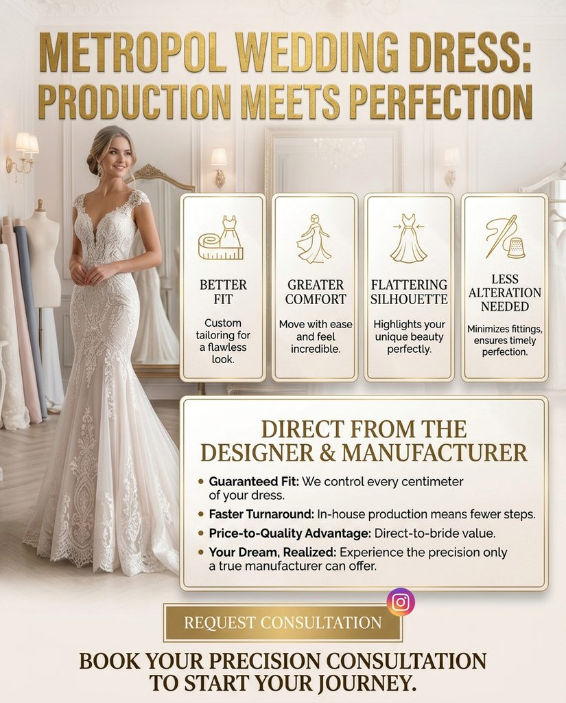 Made to Measure Mermaid Wedding Dresses for a Sculpted Silhouette 4 Bespoke Mermaid Wedding Dresses for a Perfect Fit