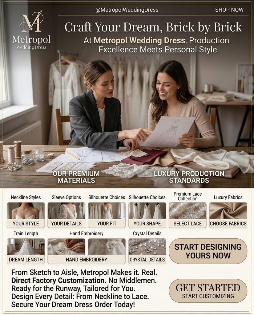 Bespoke Vintage Wedding Dresses for a Timeless Look