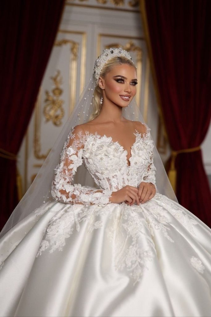 Quand commander sa robe de mariée de luxe pour être prête le jour