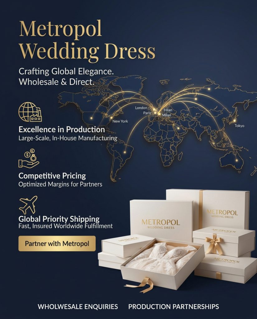 Best Countries for Wedding Dress Manufacturing for US Bridal Boutiques