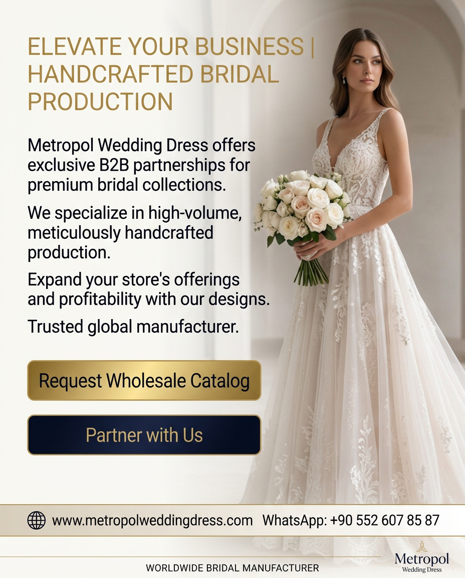 custom wedding dress manufacturing for bridal brands