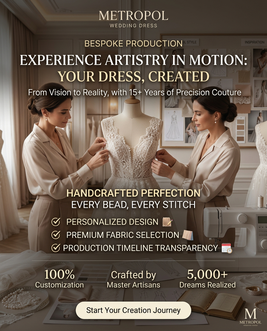 made to measure bridal gown manufacturing services