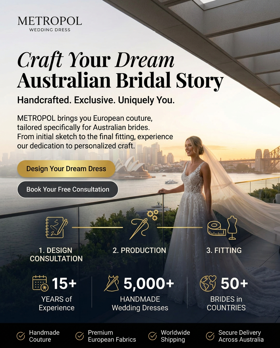 Luxury Made-to-Measure Wedding Dresses in Australia 1 made-to-measure wedding dresses Australia