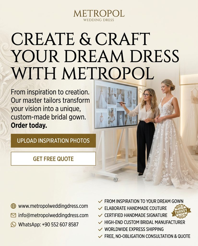 private label wedding dress manufacturer for bridal brands