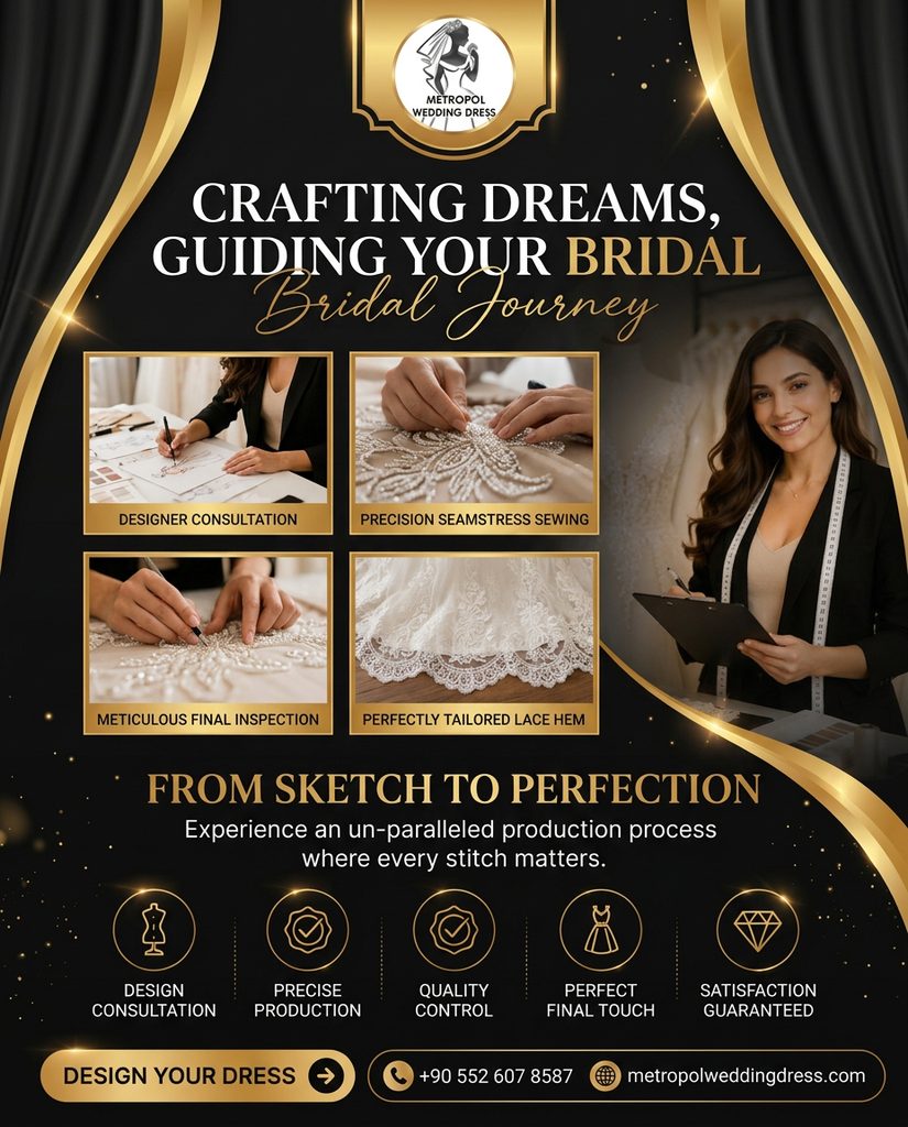 private label wedding dress supplier for US boutiques