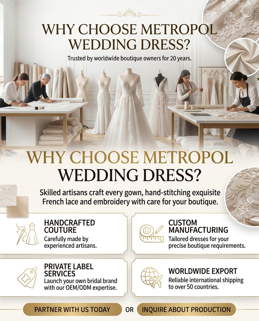 wholesale wedding dress manufacturer in USA