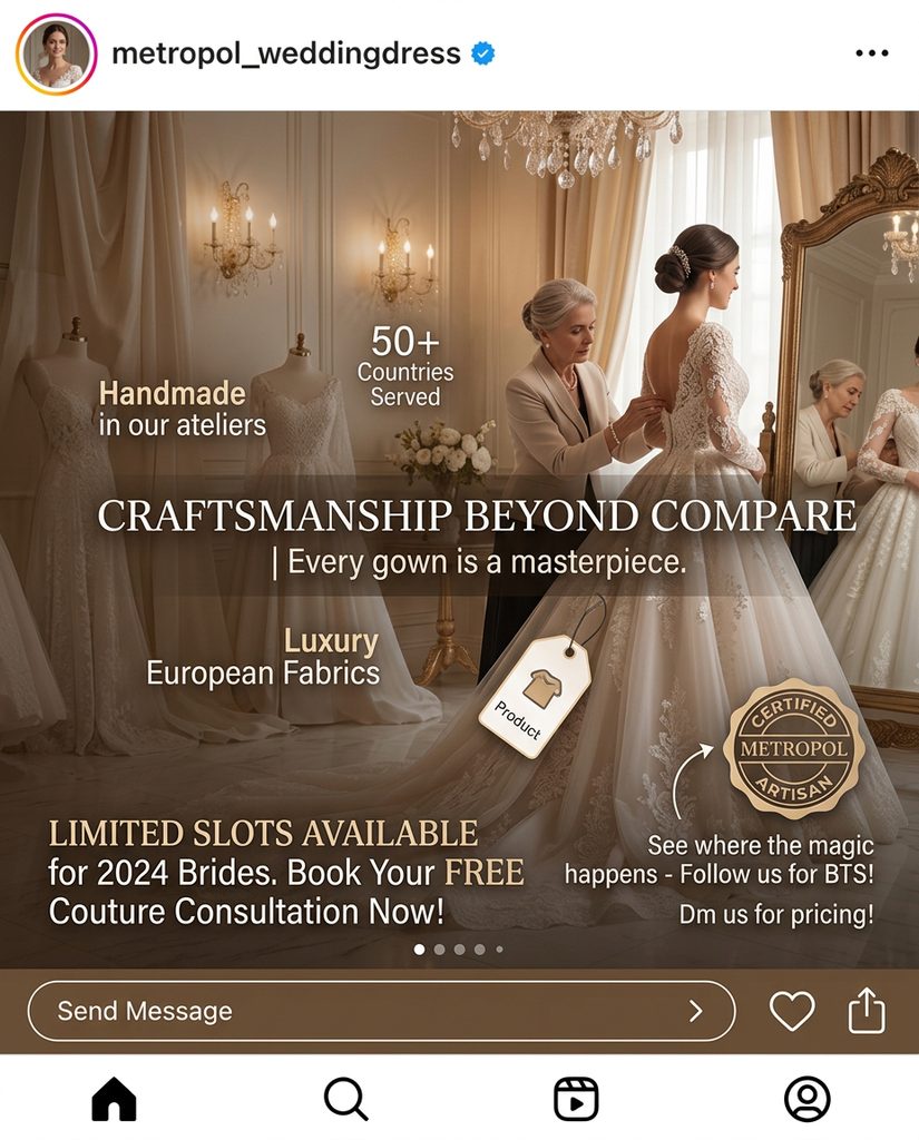 wholesale wedding dress supplier for US bridal boutiques